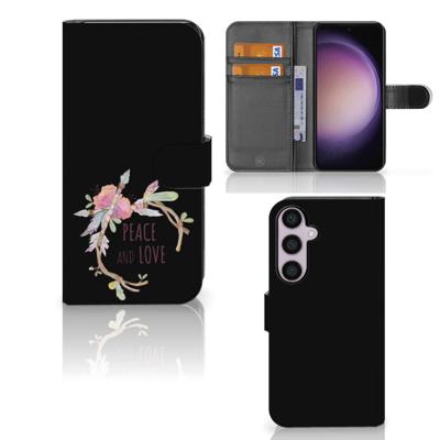 Samsung Galaxy S24 Plus Leuk Hoesje Boho Text Samsung Galaxy S24 Plus Leuk Hoesje Boho Text