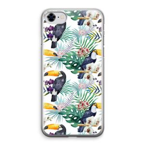 Tukans: iPhone 8 Transparant Hoesje