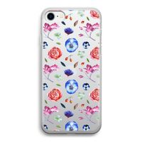 Bloemetjes: iPhone SE 2020 Transparant Hoesje
