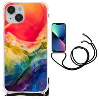 Back Cover iPhone 14 Plus Watercolor Dark