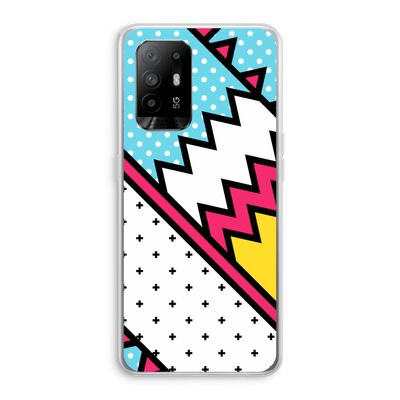 Pop Art #2: Oppo A94 5G Transparant Hoesje