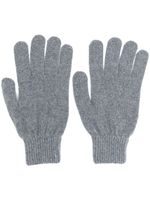 Paul Smith fitted knitted gloves - Gris