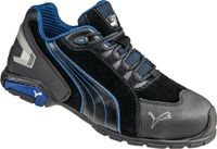 Puma Veiligheidsschoen | maat 42 zwart/blauw | S3 SRC EN ISO 20345 | velours | 1 stuk - 64.275.0-42 64.275.0-42