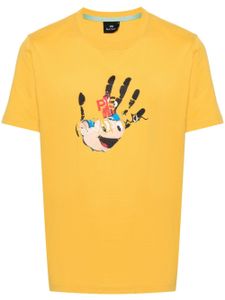 PS Paul Smith t-shirt Hand à logo imprimé - Jaune