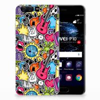 Huawei P10 | Sillicone Back Cover | Punk Rock