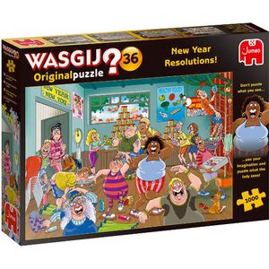 Wasgij Original 36 New Year Resolutions Puzzel 1000 stukjes