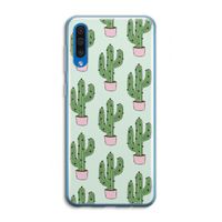 Cactus Lover: Samsung Galaxy A50 Transparant Hoesje