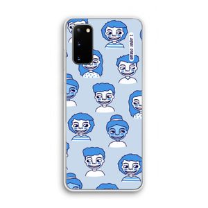 Gezichtjes: Samsung Galaxy S20 Transparant Hoesje