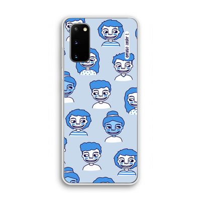 Gezichtjes: Samsung Galaxy S20 Transparant Hoesje