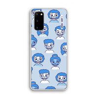 Gezichtjes: Samsung Galaxy S20 Transparant Hoesje Gezichtjes: Samsung Galaxy S20 Transparant Hoesje
