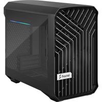 Torrent Nano Black TG Dark Tint Tower behuizing