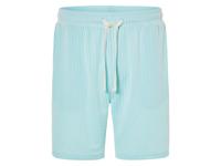 LIVERGY Korte heren broek (Blauw/wit, M)