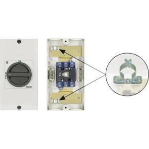 Kraus & Naimer KG80.T103/D-A061.KL71V Reparatieschakelaar Uitschakelbaar 1 x 90 ° Zwart 1 stuk(s)