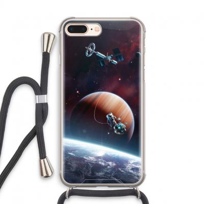 Examiner: iPhone 7 PLUS Transparant Hoesje met koord