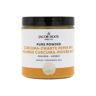 Jacob Hooy Curcuma zwarte peper - 110 gram