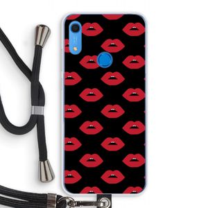 Lips: Huawei Y6s Transparant Hoesje met koord