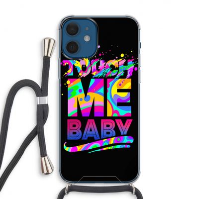 Touch Me: iPhone 12 Transparant Hoesje met koord