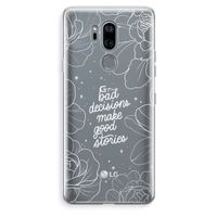 Good stories: LG G7 Thinq Transparant Hoesje