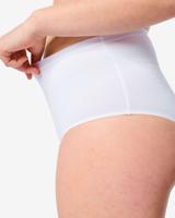 HEMA Dames Tailleslip Katoen - 2 Stuks Wit (wit)