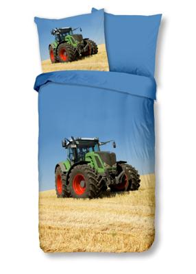 Good Morning Kinderdekbedovertrek "tractor" - Multi - (135x200 cm) - Katoen Good Morning Kinderdekbedovertrek "tractor" - Multi - (135x200 cm) - Katoen