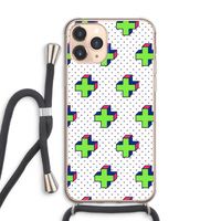 8-bit N°10: iPhone 11 Pro Max Transparant Hoesje met koord