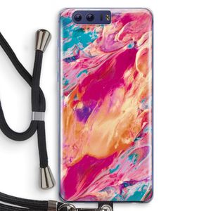 Pastel Echoes: Honor 9 Transparant Hoesje met koord