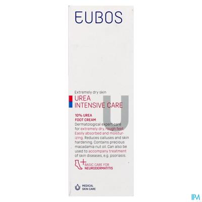 Eubos Urea 10% Voetcreme Zeer Droge Huid 125ml