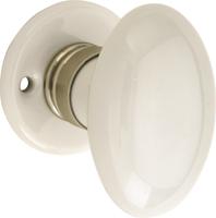 Knopg. porselein Evelyne MGN/wit