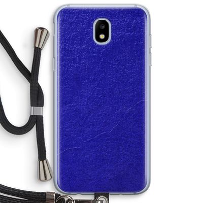 Majorelle Blue: Samsung Galaxy J5 (2017) Transparant Hoesje met koord