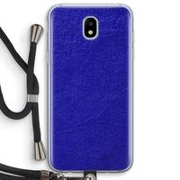 Majorelle Blue: Samsung Galaxy J5 (2017) Transparant Hoesje met koord