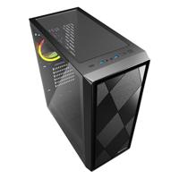 Sharkoon VS8 RGB Black midi tower behuizing - thumbnail