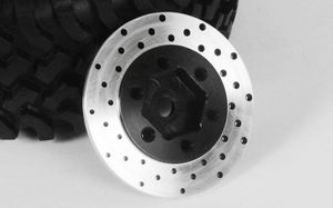 RC4WD 1.9/2.2 6 Lug Steel Wheel Hex Hub with Brake Rotor (Z-S0530)