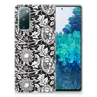 Samsung Galaxy S20 FE | TPU Case | Black Flowers