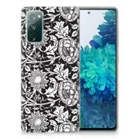 Samsung Galaxy S20 FE | TPU Case | Black Flowers