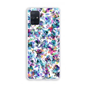 Hibiscus Flowers: Galaxy A71 Transparant Hoesje