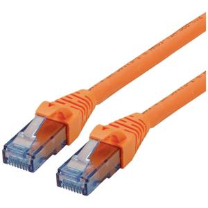 ROLINE Patchkabel Cat.6A UTP, Component Level, LSOH, oranje, 0,5 m