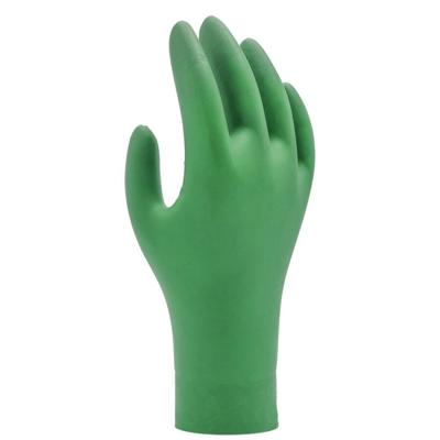 Showa nitrile wegwerphandschoenen (100x) - 6110PF - GREEN - maat S