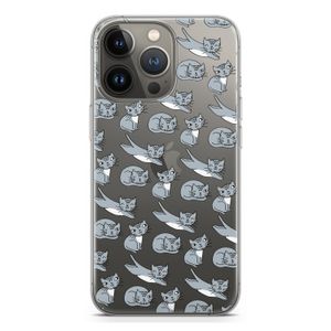 Poezen: iPhone 13 Pro Transparant Hoesje
