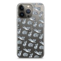 Poezen: iPhone 13 Pro Transparant Hoesje