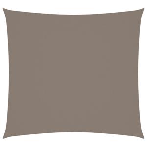 Zonnescherm vierkant 4,5x4,5 m oxford stof taupe