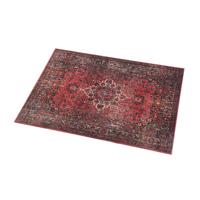 DRUMnBASE Pedal & Amp Stage Rug Vintage Persian Original Red (80 cm x 60 cm)