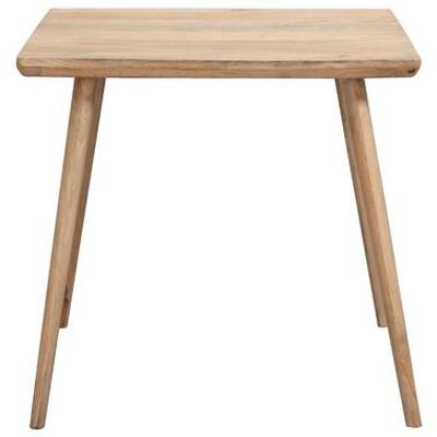 Eetkamertafel Lexy vierkant - mangohout - 76x79 cm