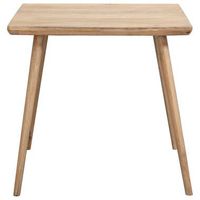 Eetkamertafel Lexy vierkant - mangohout - 76x79 cm