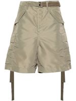 sacai short à poches cargo - Vert - thumbnail