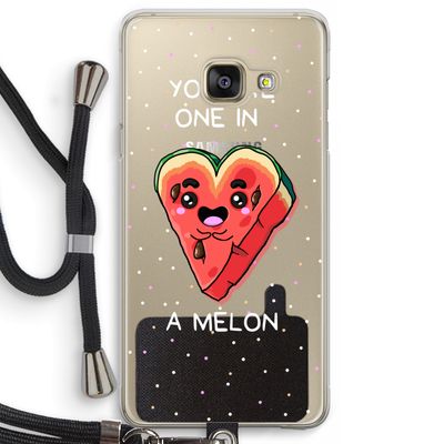 One In A Melon: Samsung Galaxy A3 (2016) Transparant Hoesje met koord