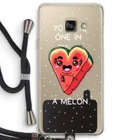 One In A Melon: Samsung Galaxy A3 (2016) Transparant Hoesje met koord