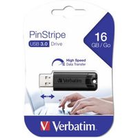 Verbatim Store n Go Pinstripe 16GB USB Stick Verbatim Store n Go Pinstripe 16GB USB Stick
