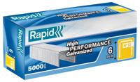 Rapid dunne nieten nr. 13/6, gegalvaniseerd, doos van 5000 stuks - thumbnail
