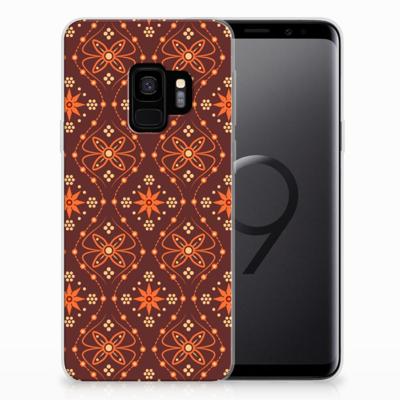 Samsung Galaxy S9 | TPU bumper | Batik Brown
