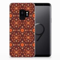 Samsung Galaxy S9 | TPU bumper | Batik Brown